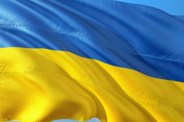 Flagge der Ukraine