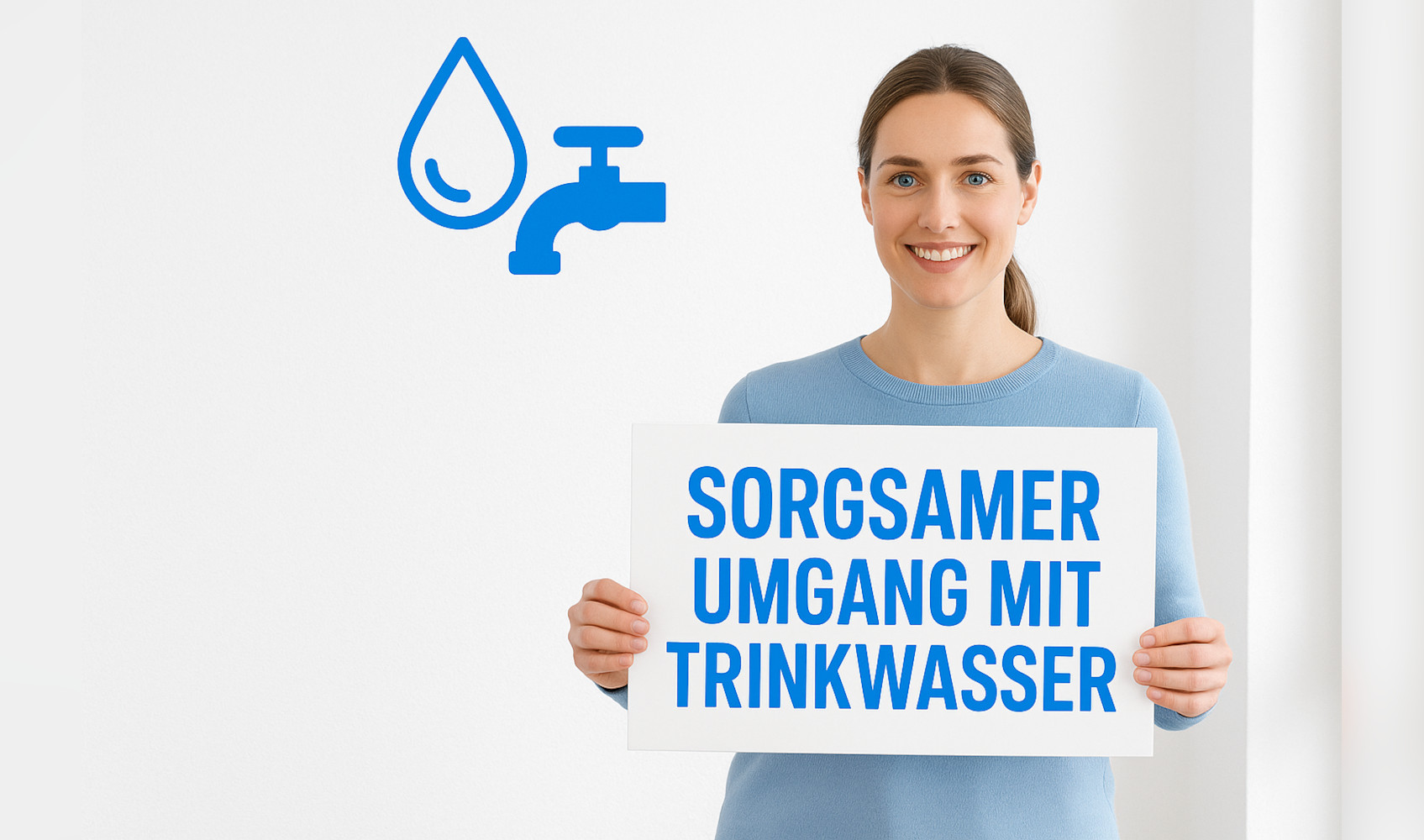 Sorgsamer Umgang mit Trinkwasser
