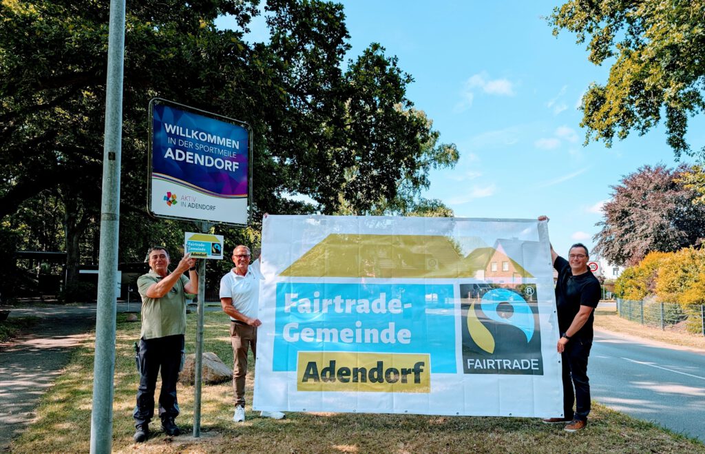 Neue Schilder an Ortseingängen