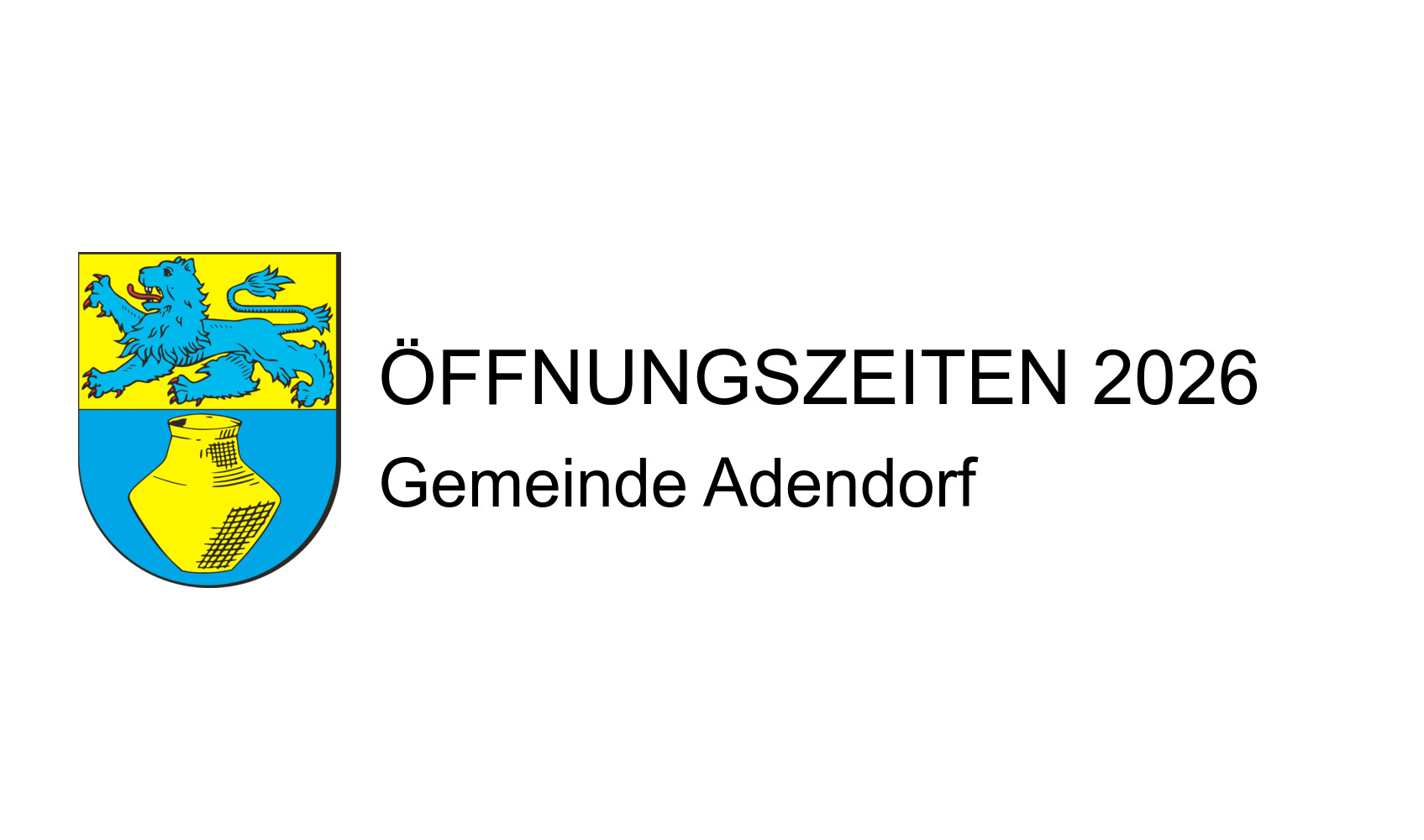 Öffnungszeiten 2026