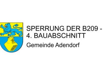 Sperrung der B209 - 4. Bauabschnitt