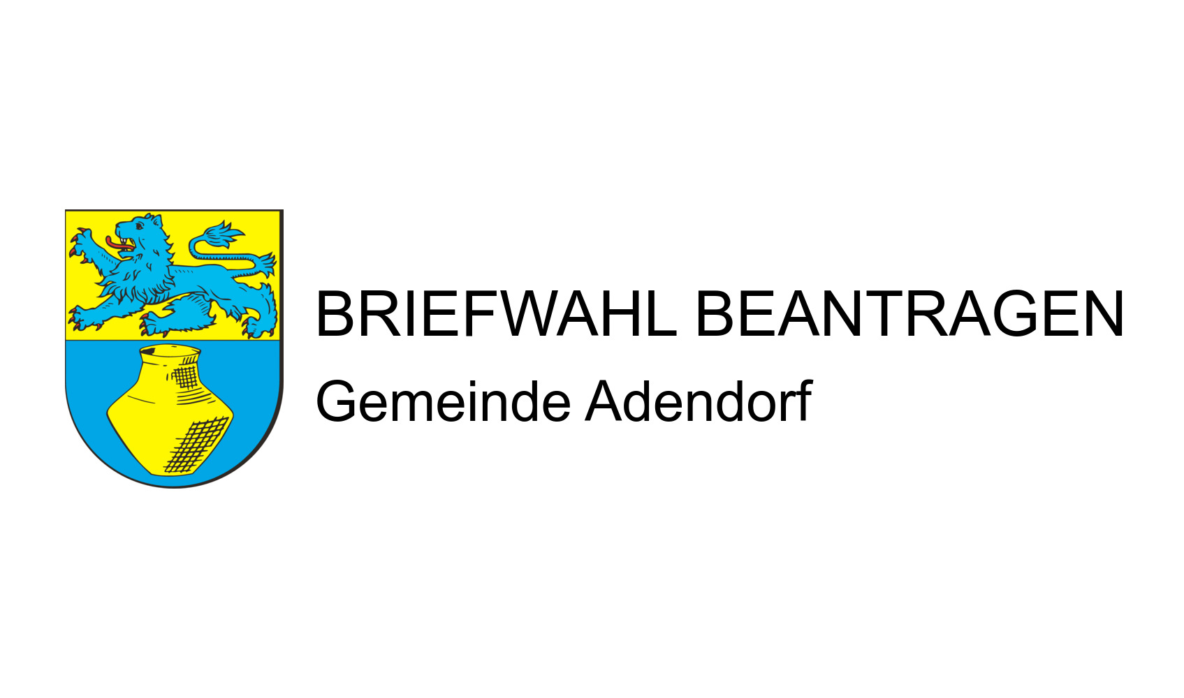 Briefwahl beantragen