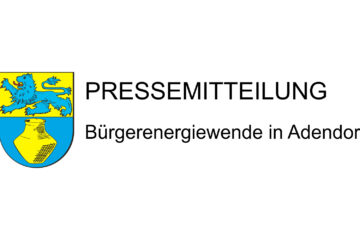 Pressemitteilung - Bürgerenergiewende in Adendorf