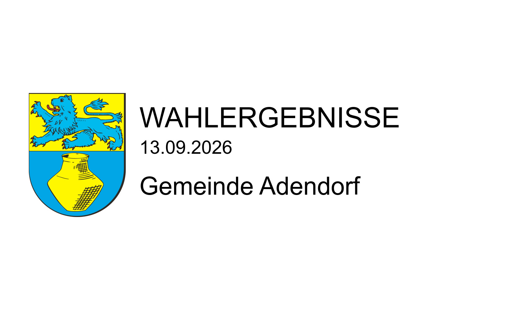 Wahlergebnisse 13.09.2026